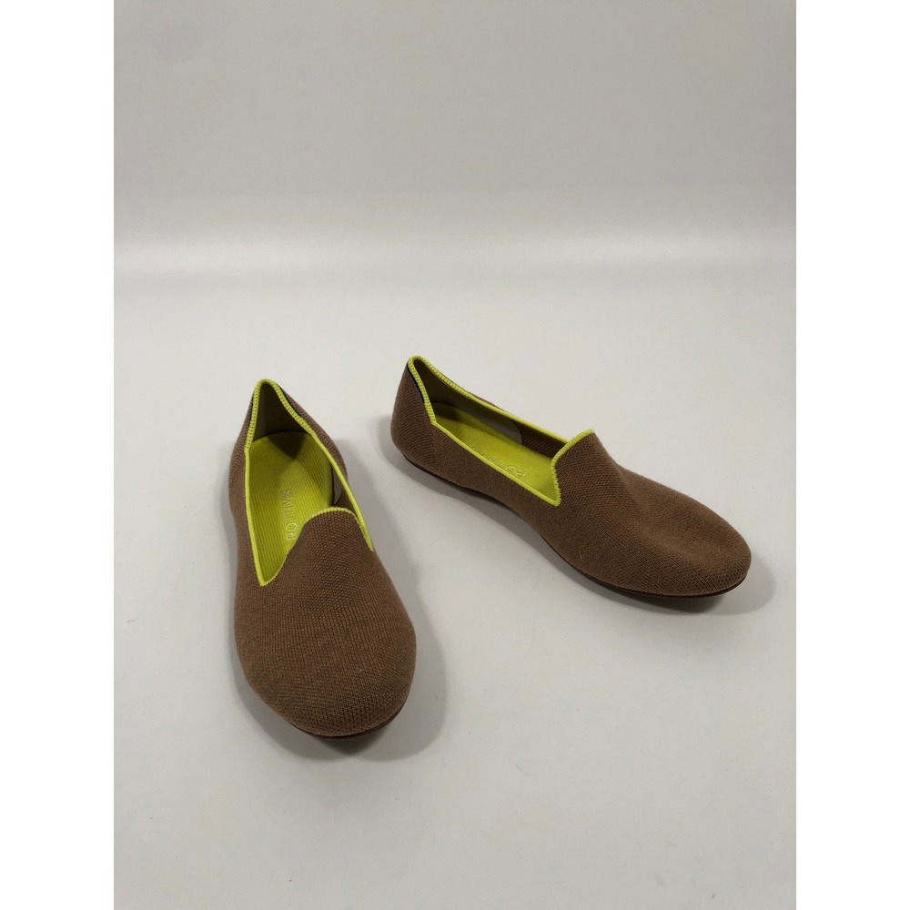 Rothys Merino Wool Clove Slip-On Loafers Ballet Flats 9 Beige 90s Minimalist